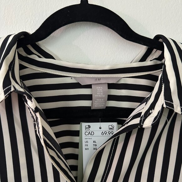 Tie-Belt Shirt Dress - Picture 4 of 5